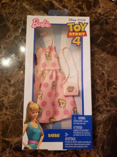 NEW 2019 Barbie DISNEY PIXAR TOY STORY 4 BARBIE DRESS Fashion Pack  - Picture 1 of 4