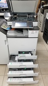Ricoh Mp C4503 Color Tabloid Copier Printer Scanner All In One Aficio 45ppm Ebay