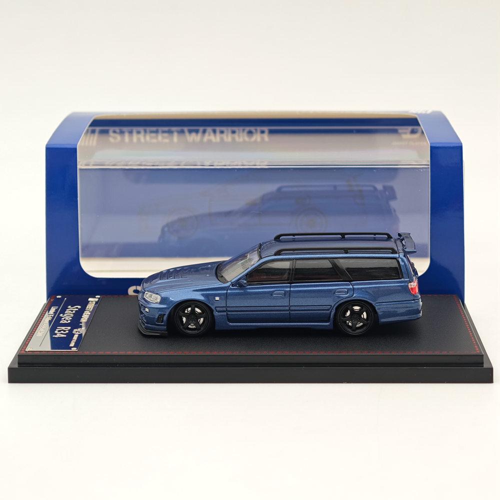 4R-257 Street Weapon 1/64 日産 GTR Stagea Street Weapon 1:64 Nissan Stagea Skyline GT-R R34 Wagon