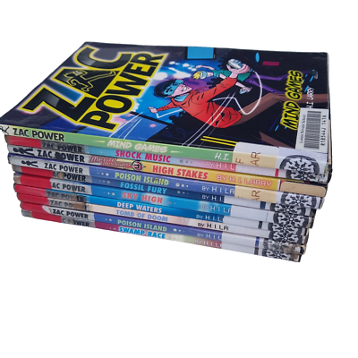Zac Power Book Series by H.I. Larry 10X Bundle - | eBay UK