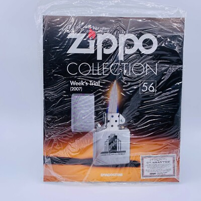 Zippo Planeta de Agostini Serie No. 56 Weeks Trail - Beigabenheft Zeitung