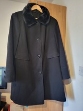 Evan's Women's Black Coat Size 22
