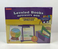 Lakeshore Leveled Books Activity Box Guided Reading Levels Q-Z - NEW, SEALED