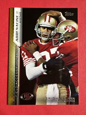 2015 Topps Field Access /75 Gold Insert #ARA-DC Dwight Clark San Francisco 49ers
