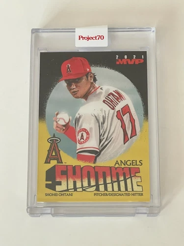 TP70 Topps Project 70 Shohei Ohtani JACOB ROCHESTER Card 748 Print Run 2,408 mvp