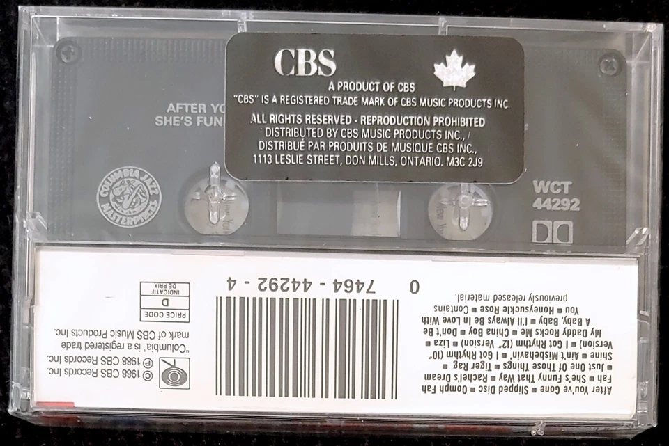 BENNY GOODMAN SEXTET – SLIPPED DISC, 1945-1946 CASSETTE  FACTORY SEALED - Image 2 of 2