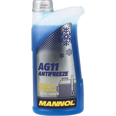 MANNOL Kühlerfrostschutz Antifreeze Blau Typen G11 G12 G12+ G13 G13+ Frostschutz