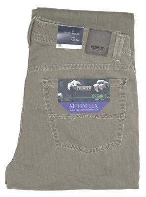 Pioneer Rando W 42 L 32 Stretch dünne Jeans Light Braun 16801.6521.8841 2.Wahl - Bild 1 von 4