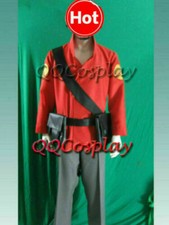 Team Fortress 2 Red Soldier Uniform Cosplay Costume