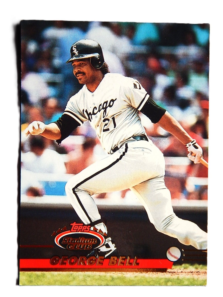 George Bell #330 Topps Stadium Club 1993 Baseball Card (Chicago