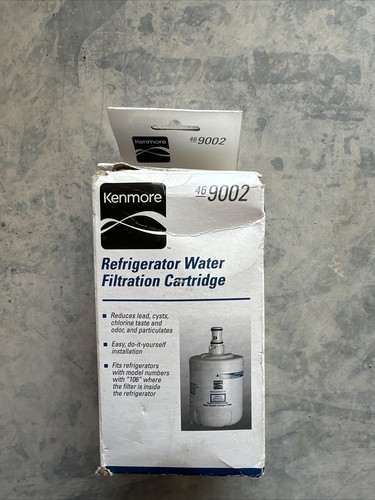 Kenmore 46 9002 OEM Refrigerator Water Filtration Cartridge New In Box