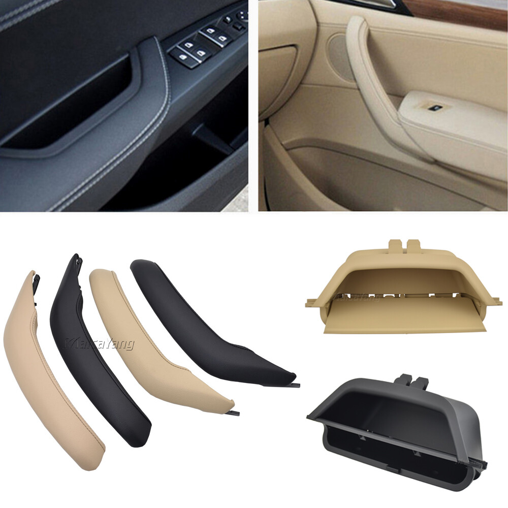 Maniglie Interne Porta Per BMW X3 X4 - Set 4 Pezzi Neri, Per Modelli F25 F26 2011-2017 - Foto 10