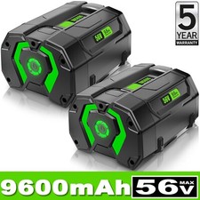 2 Pack 9.6AH Battery For EGO 56V 56Volt BA1400 POWER Lithium Ion BA2240 BA2800T