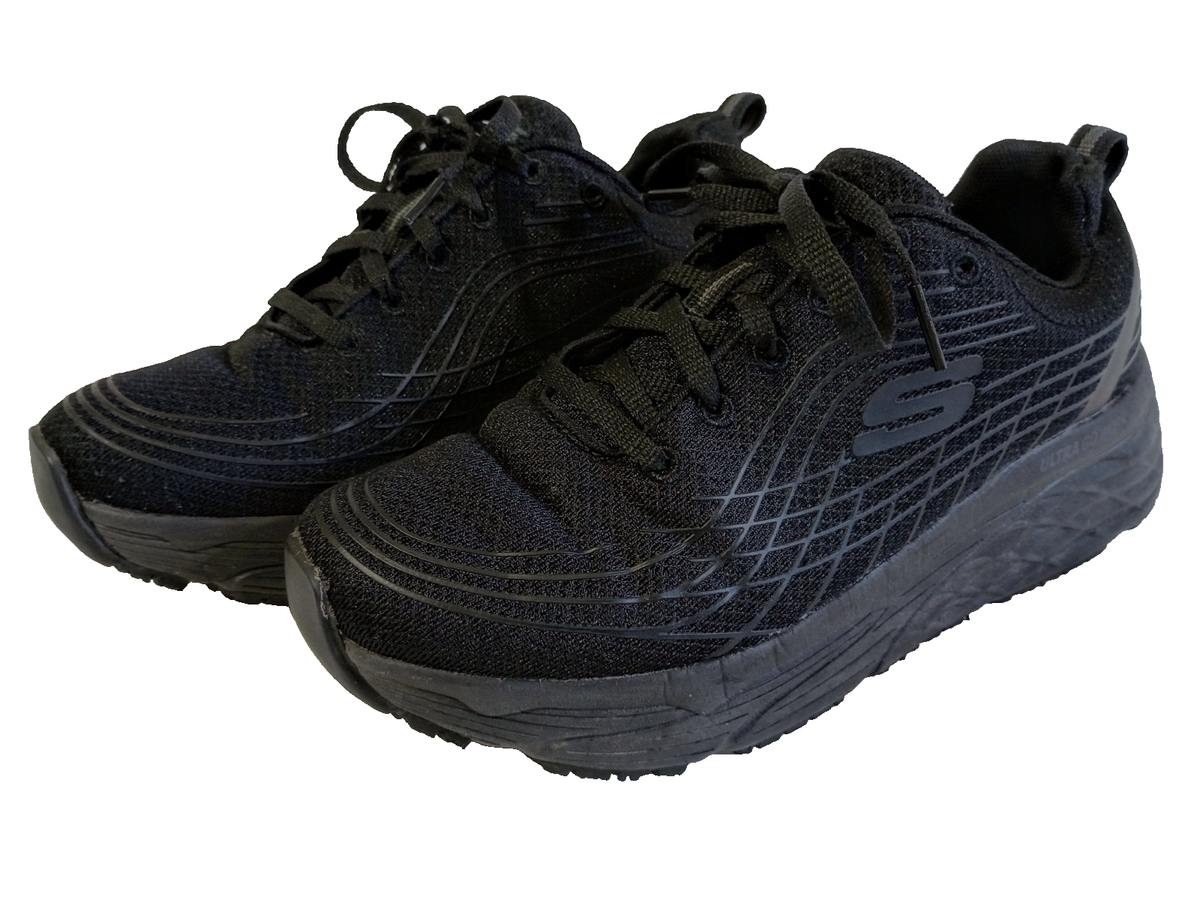 (取寄) スケッチャーズ スニーカー ワーク レディース エリート SR SKECHERS Work women SKECHERS Work Elite SR Black Skechers Work Max Cushioning Elite SR Womens Work Shoes, Sneakers