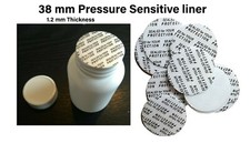 38mm Pressure Sensitive Foam  Cap liner Sealed for bottles