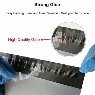 Buste Postali Grigie Resistenti, In Polietilene, Autosigillanti - Foto 2