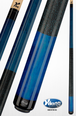 New USA Viking Pool Cue 2 pc. 13 mm TEAL billiard Custom b2210
