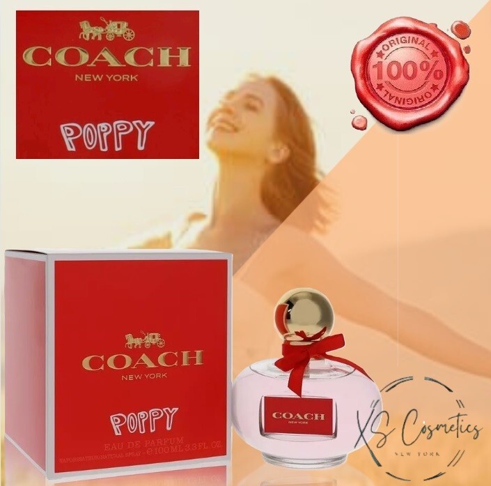 Coach 💞 Poppy Eau De Parfum 3.4 oz 💞 Spray for Women's -NEW | eBay