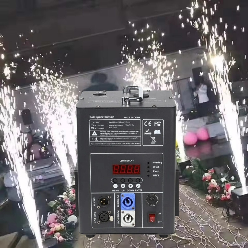 2pc/Cold Spark Machine 600W Stage Effect Machine DMX Firework DJ
