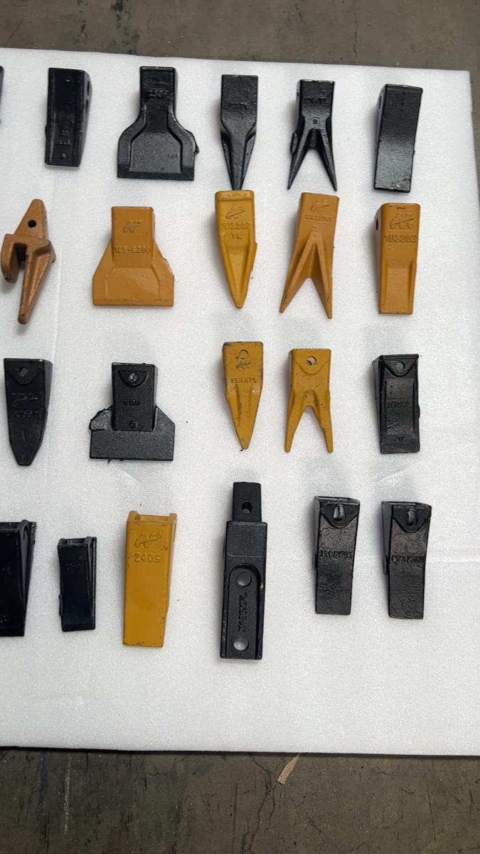 8 PK Skidsteer Bucket Weld On Flushmount Shanks ,Adapter 23 & 230