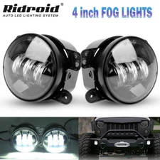 For Jeep Grand Cherokee 2011-2013 4" LED Fog Lights Front Bumper Driving Lamps