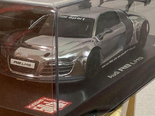 ミニッツボディ Audi R8 LMS Polished Aluminium 【着後レビューで