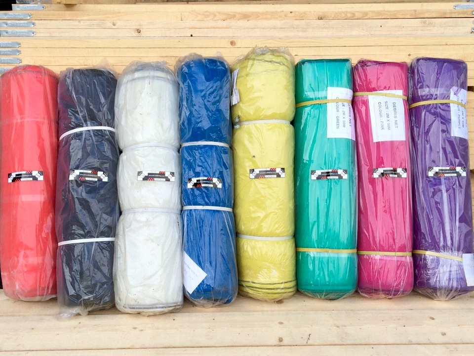 2 QTY NEW Scaffold Debris / Garden / Pond Net Netting 2m X 50m Free Delivery