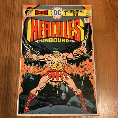 HERCULES UNBOUND #1 FIRST APPEARANCE WALLY WOOD DC 1975 VF 