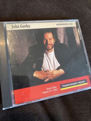 John Gorka Temporary Road (1992 Windham Hill) Original Audio Advanced CD RARE