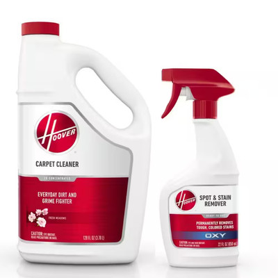 128Oz. Renewal Carpet Cleaner Solution and 22Oz. Oxy Stain Remover Carpet Cleane