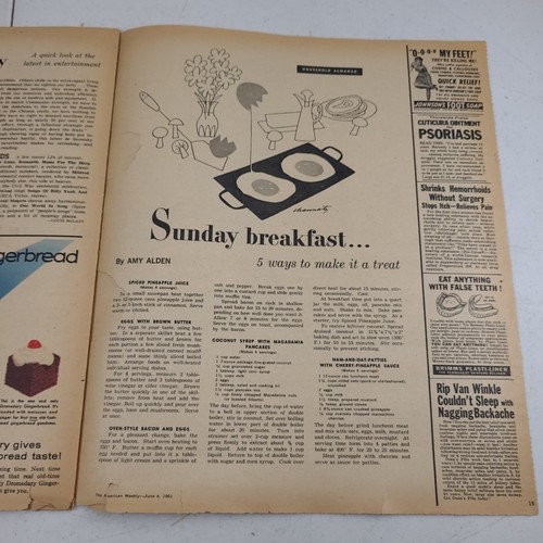 Chicago Sunday The American Weekly June 4 1961 Blackmailer Battle Oleg Cassini - Picture 8 of 9