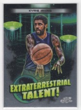 #ET-6 Kyrie Irving 2023-24 Chrome Cosmic Extraterrestrial Talent Mavericks
