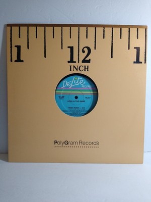 Kool & The Gang   Fresh 12'' Single Record 1984 De-Lite R&B Soul 33 RPM Near Mint