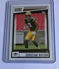 2022 Score - Rookies Christian Watson #367 (RC)