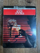 Body Double w. Steelbook 4K UHD  Blu-ray  Digital, 1984, Region Free  NEW 