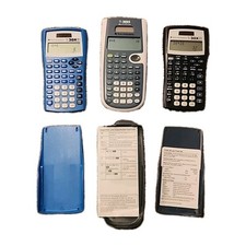 Texas Instruments Calculators  lot Of 3 Calculators Ti-30xiis , Ti-30xs Multiv