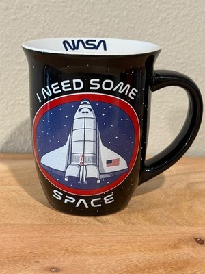 NASA Coffee Mug 'I Need Some Space'    Space Shuttle Collectible