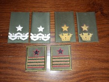 GRADI ESERCITO DA COLLEZIONE VINTAGE