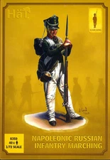 HaT Miniatures 1/72 NAPOLEONIC RUSSIAN INFANTRY MARCHING SET Figure Set