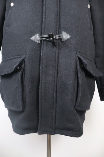 SCHOTT COAT MONTGOMERY CAPPOTTO UOMO TG XXXL VINTAGE JACKET MAN LANA WOOL - Foto 2 di 16