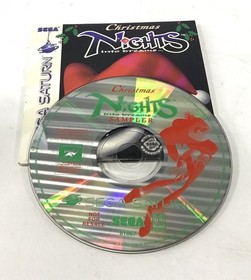 Christmas NiGHTS Sega Saturn 3D Controller NHL Pebble Beach Game Lot