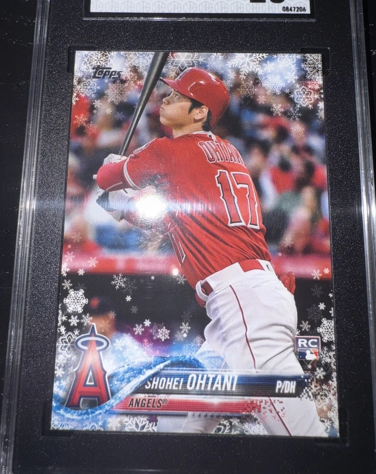 2018 SHOHEI OHTANI Topps Holiday Mega Box ROOKIE RC #HMW17 SGC 10 GEM MINT 🔥 - Image 2 of 4