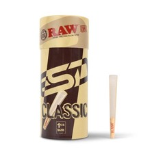 RAW Cones Classic 1-1/4 Size - 50 Pack - Slow 50 Count (Pack of 1), Brown
