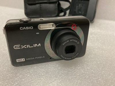 CASIO EXILIM EX-Z90 12.1MP Compact Digital Camera Black W/ Battery