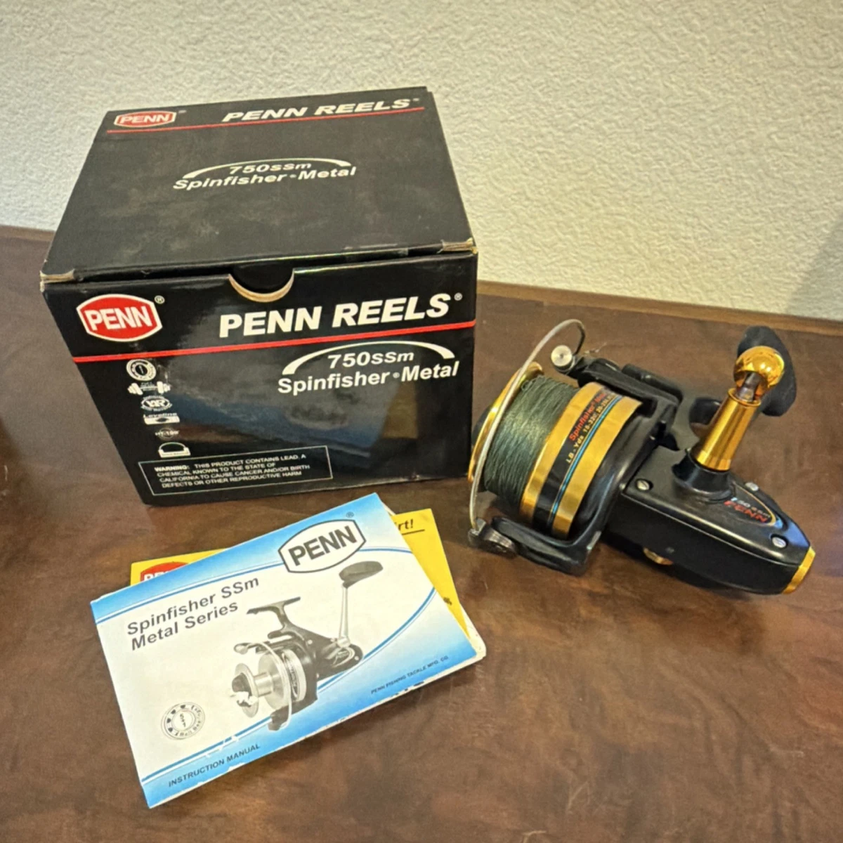 Penn Squall Low Profile Reel 300 Lh - Moulinets De Pêche à La Turlutte