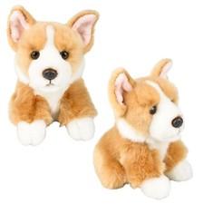 Fluffy, Adorable 6 inch Plush Corgi Puppy - Super Cuddly and Huggable