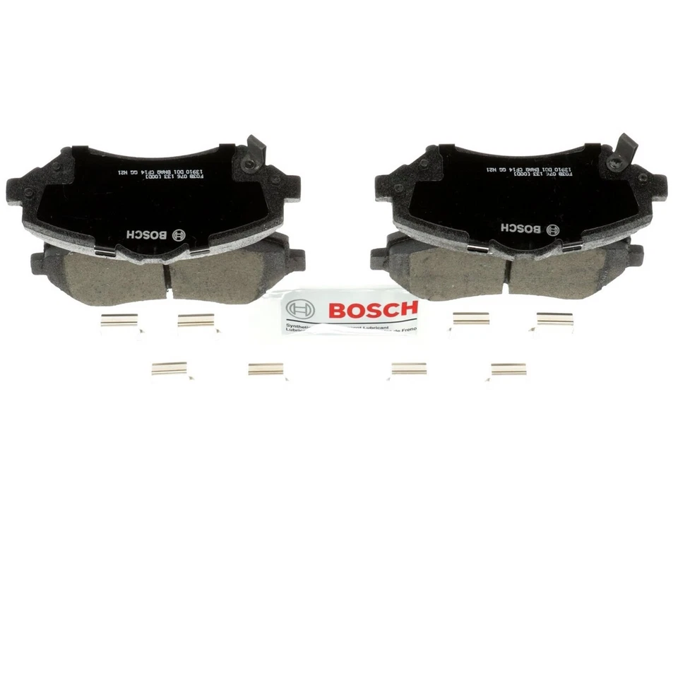 Bosch QuietCast Ceramic Brake Pad Rotor Kit For 12-16 Town Country Grand Caravan Foto 2 de 4