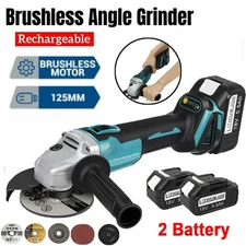 Cordless 4-1/2 Power Angle Grinder for Makita 18V Max Battery Brushless 9000 RPM