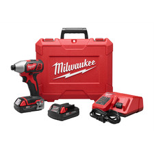 2656-22CTMilwaukee Tool M18 1/4" HEX Impact Driver CP Kit