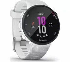 Garmin Forerunner 45S 39mm GPS Heart Rate Monitor Smartwatch White 010-02156-00